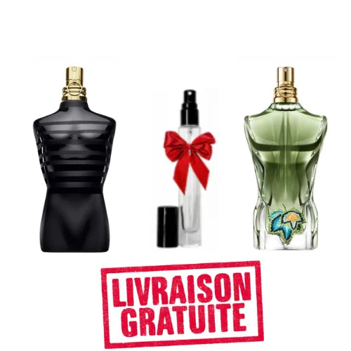 Pack 10 ml le beau paradise garden + 10ml le male le parfum + 10ml gratuit
