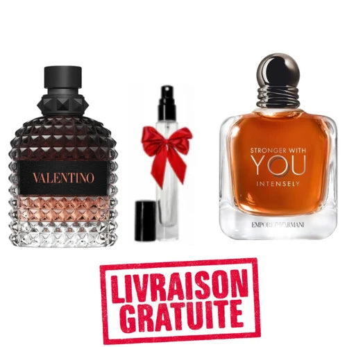 Pack 10ml Valentino Born in Roma + 10ml You Intensely + 10ml gratuit