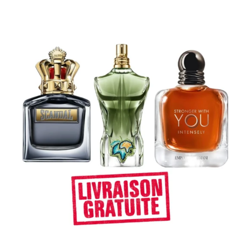 Pack 10ml Scandal + 10ml paradise garden + 10ml you intensely