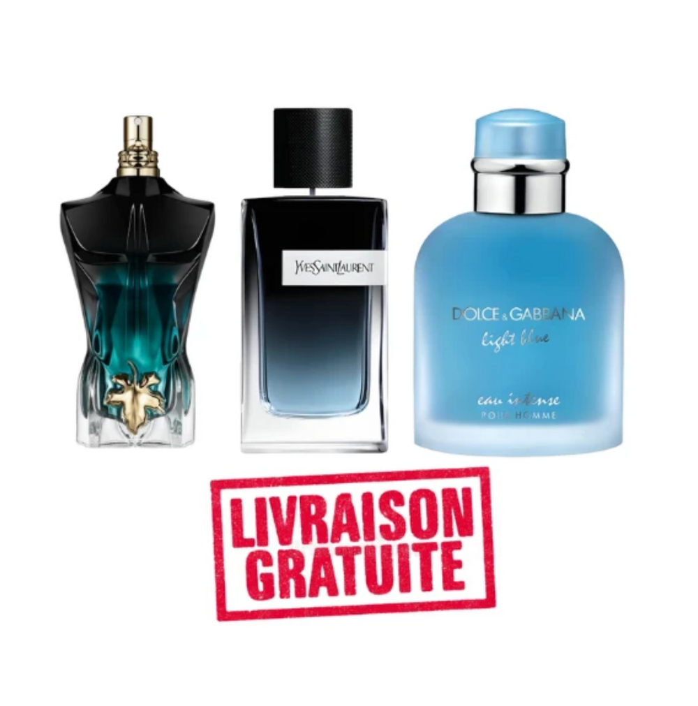 PACK 10ML LE BEAU LE PARFUM + 10ML YSL EDP + 10 ML Light Blue Eau Intense Pour Homme Dolce&Gabbana