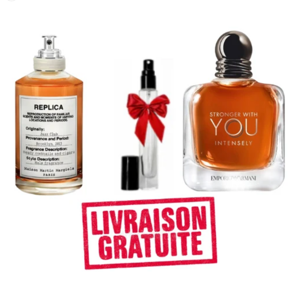 Pack 10ml Jazz Club + 10ml You intensely + 10ml gratuit
